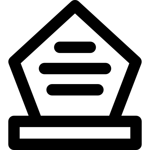 trofeum Basic Rounded Lineal ikona