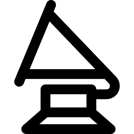 grammo Basic Rounded Lineal icona