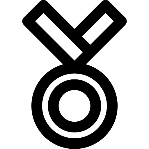 메달 Basic Rounded Lineal icon
