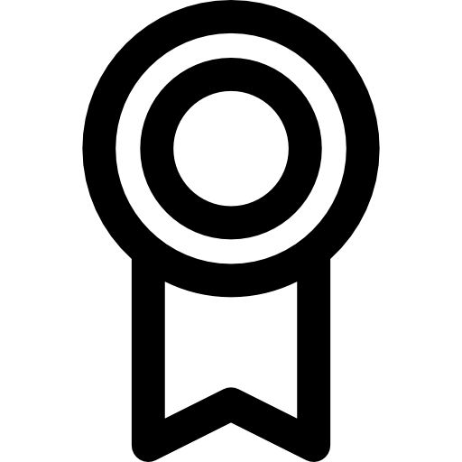 Медаль Basic Rounded Lineal иконка