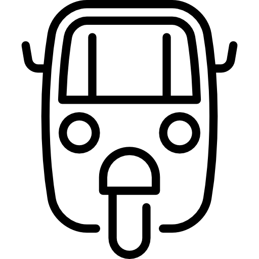 Auto ricksaw Special Lineal icon