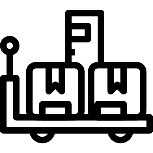 carretilla Justicon Lineal icono