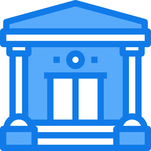bank Justicon Blue icon