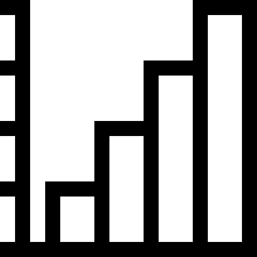 막대 차트 Basic Straight Lineal icon