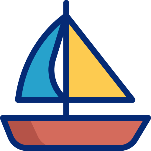 Boat Basic Accent Lineal Color icon