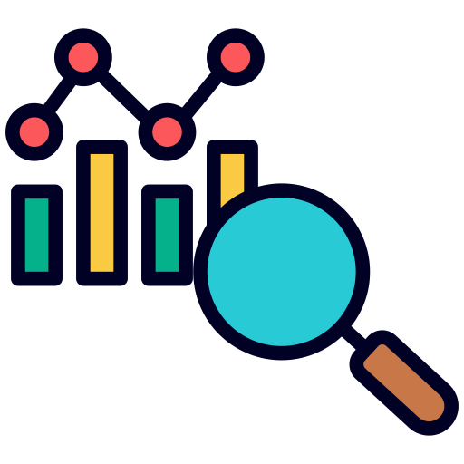 datenanalyse Generic color lineal-color icon