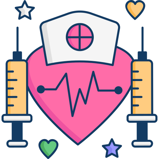 dag van de verpleegkundigen SBTS2018 Lineal Color icoon