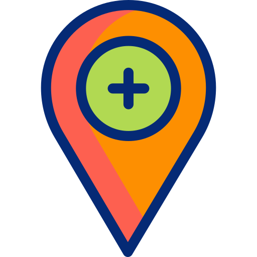 Location pin Basic Accent Lineal Color icon