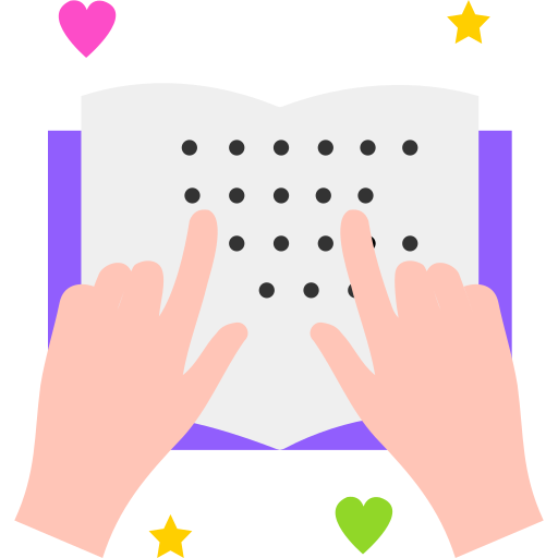 braille SBTS2018 Flat icono