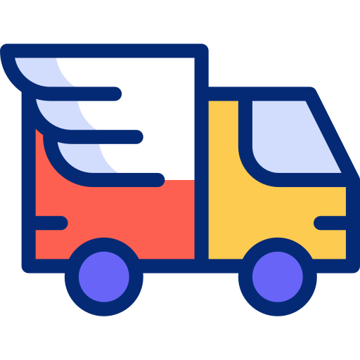 Delivery truck Basic Accent Lineal Color icon