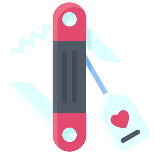 Swiss knife Generic color fill icon
