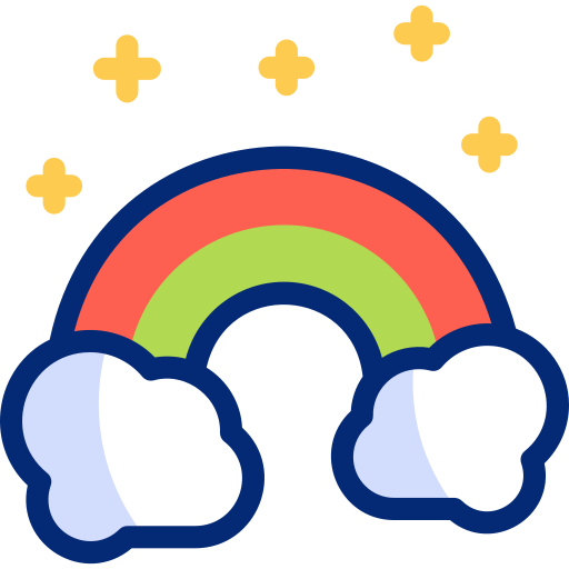 虹 Basic Accent Lineal Color icon
