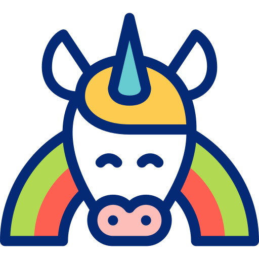 Unicorn Basic Accent Lineal Color icon
