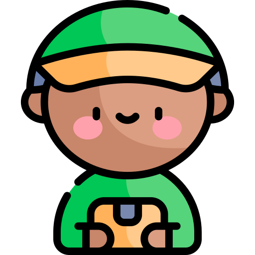 Courier Kawaii Lineal color icon