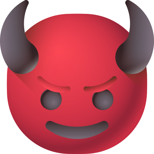 Evil 3D Color icon