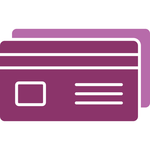 Debit card Generic color fill icon