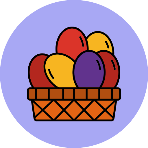 卵かご Generic color lineal-color icon