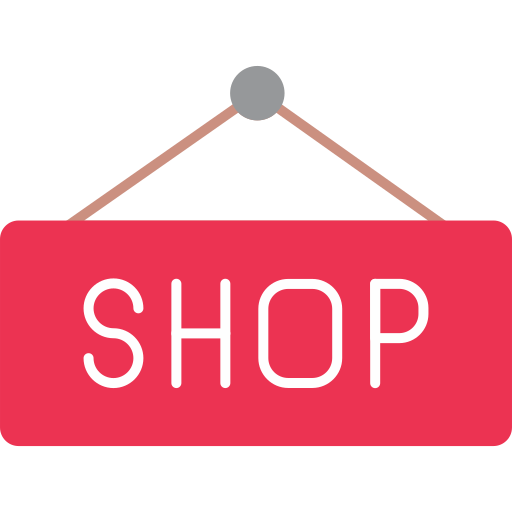 Shop sign Generic color fill icon