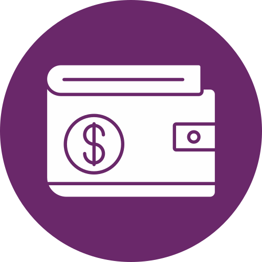 Wallet Generic color fill icon