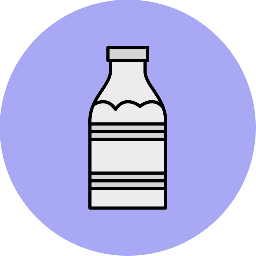 Бутылка молока Generic color lineal-color иконка
