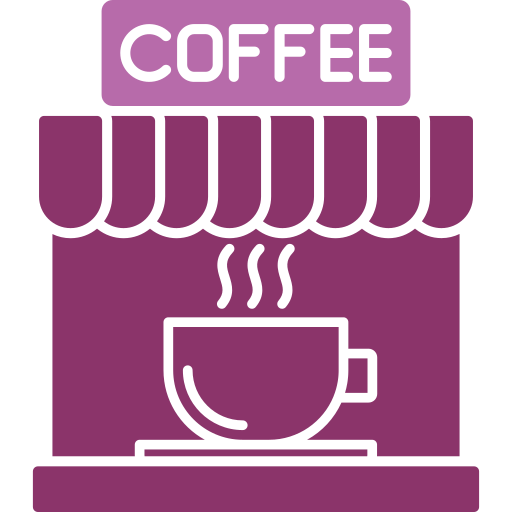 커피 샵 Generic color fill icon