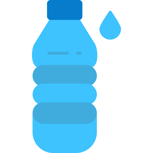 Water bottle Generic color fill icon