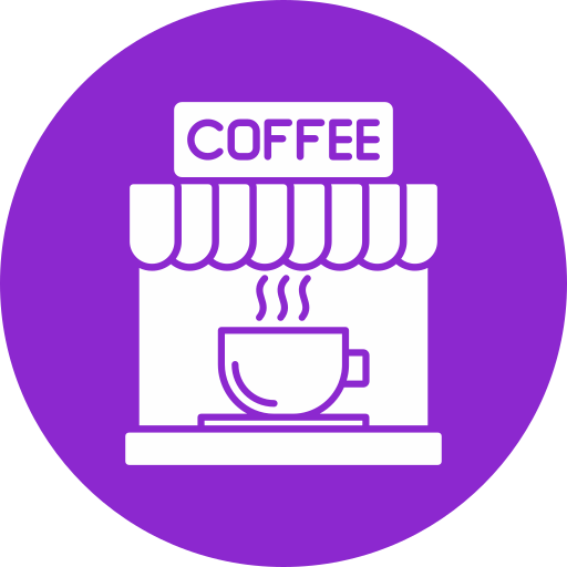 Coffee shop Generic color fill icon