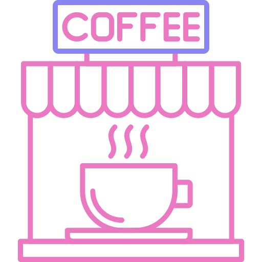 café Generic color outline icon