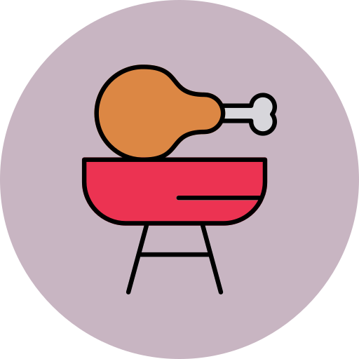 cuisse de poulet Generic color lineal-color Icône