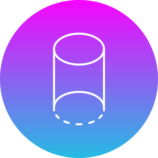 Cylinder Generic gradient fill icon