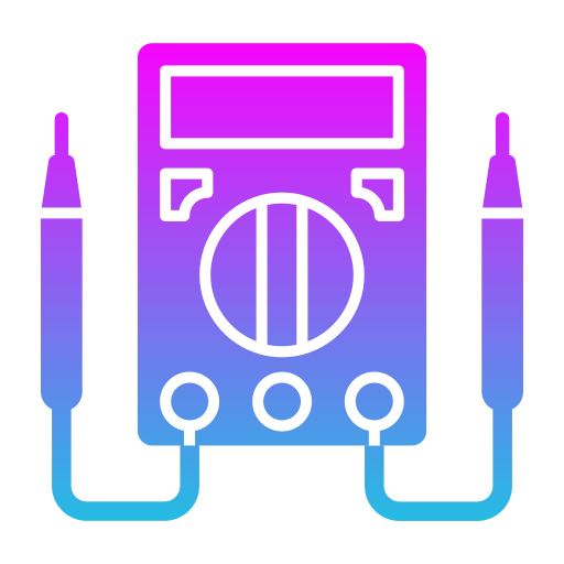 voltmeter Generic gradient fill icoon