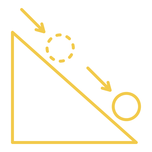 Law of motion Generic color outline icon