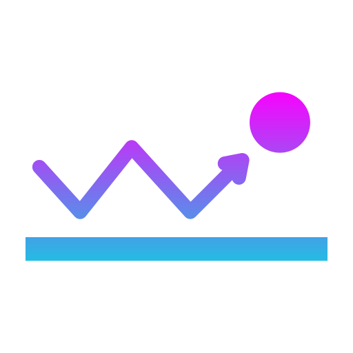 rebotar Generic gradient fill icono