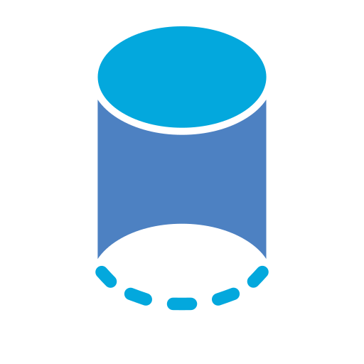 Cylinder Generic color fill icon