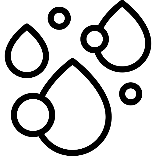 gocce Detailed Mixed Lineal icona