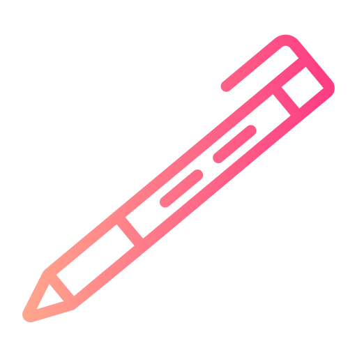 długopis Generic gradient outline ikona