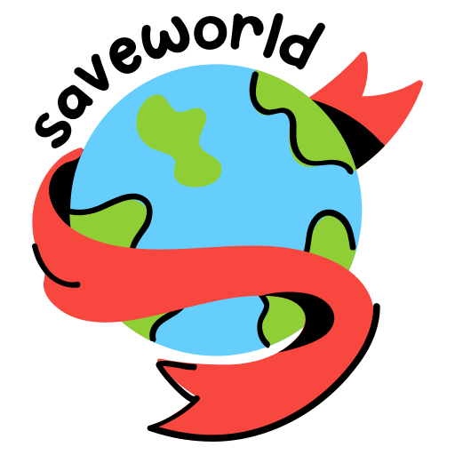 salvar el mundo Generic Sticker Color Lineal Color icono