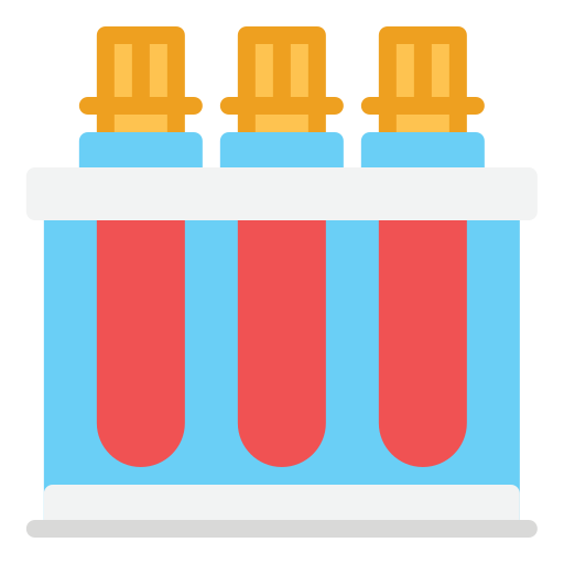 Blood tube Generic color fill icon