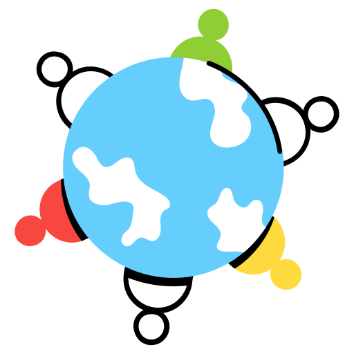 Światowy dzień ludności Generic Sticker Color Lineal Color ikona