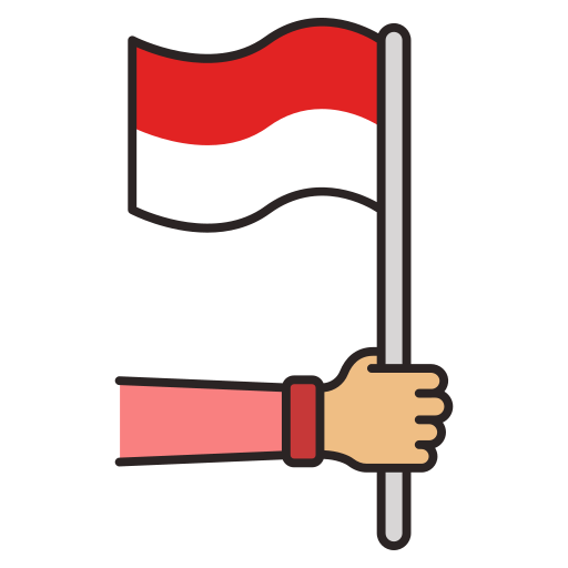 インドネシア Generic color lineal-color icon