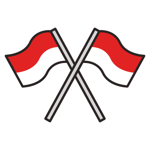 インドネシア Generic color lineal-color icon