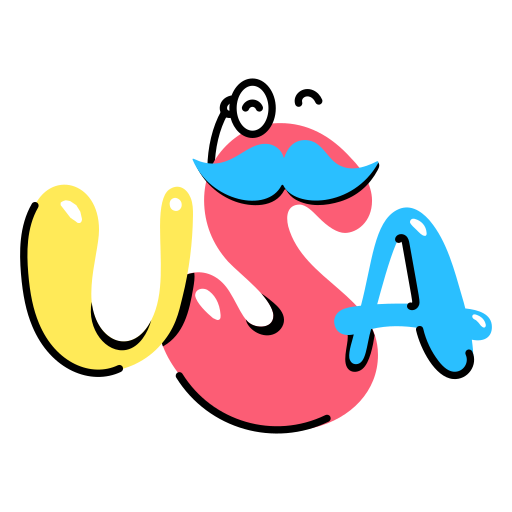 미국 Generic Sticker Color Lineal Color icon