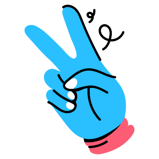 Peace Generic Sticker Color Lineal Color icon