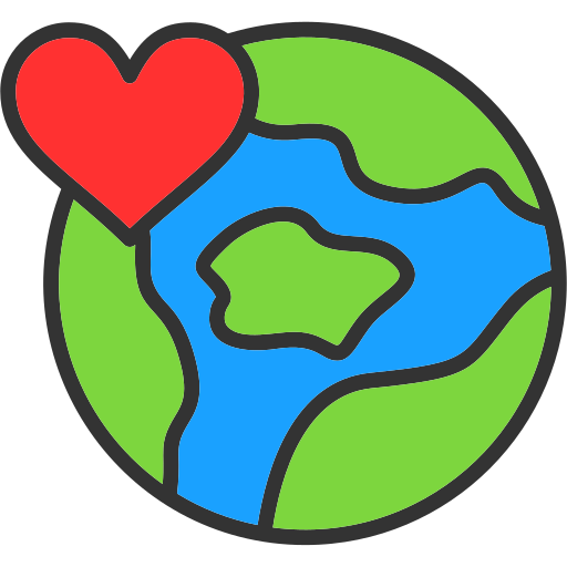 Save the world Generic color lineal-color icon