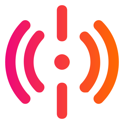 signal Generic gradient outline icon