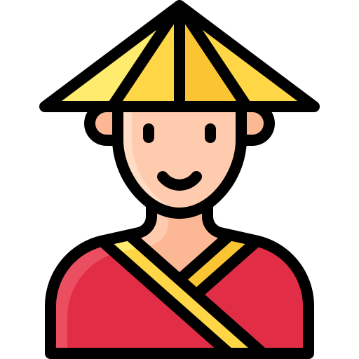 중국인 Generic color lineal-color icon