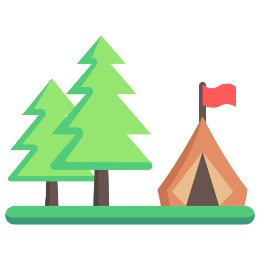 sommer camp Generic color fill icon