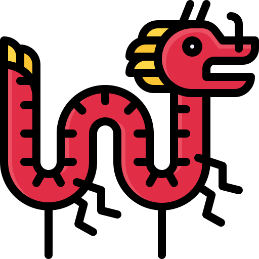 ドラゴン Generic color lineal-color icon