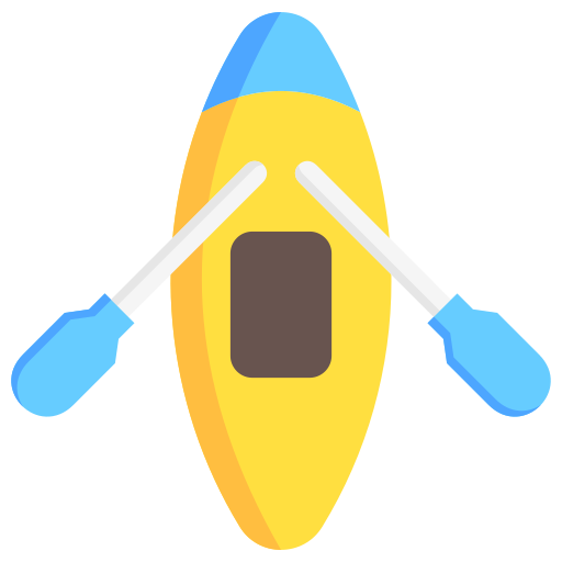 spływ kajakowy Generic color fill ikona