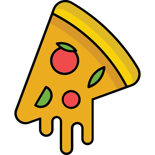 Укус пиццы Generic color lineal-color иконка